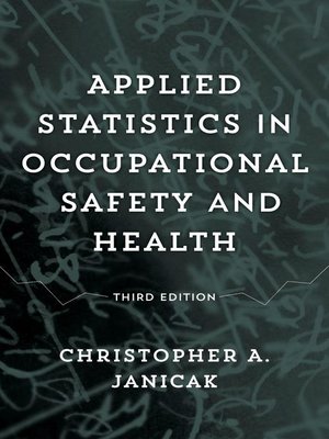 cover image of Applied Statistics in Occupational Safety and Health